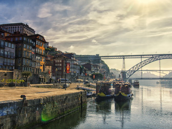 Porto - Altstadt Ribeira, Dom-Luis-Brücke, Foz Velha