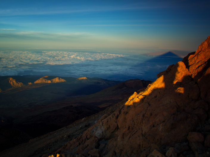 4. Etappe GR 131 - Sonnenaufgang Pico del Teide - Parador Nacional