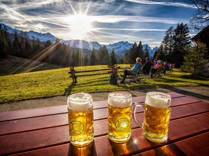 Von Garmisch über Tannenhütte zum Gschwandnerbauer