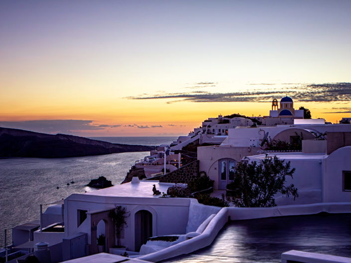 Santorini Wanderung nach Oia